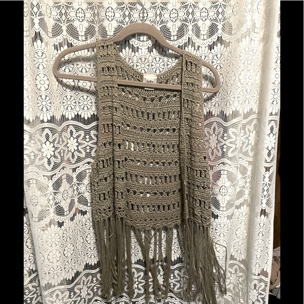 Cute hippie vest!
